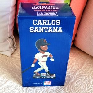 Carlos Santana Cleveland Indians 2014.   Presented by Drug Mart